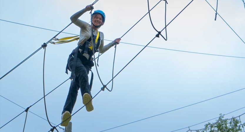 ropes course for girls